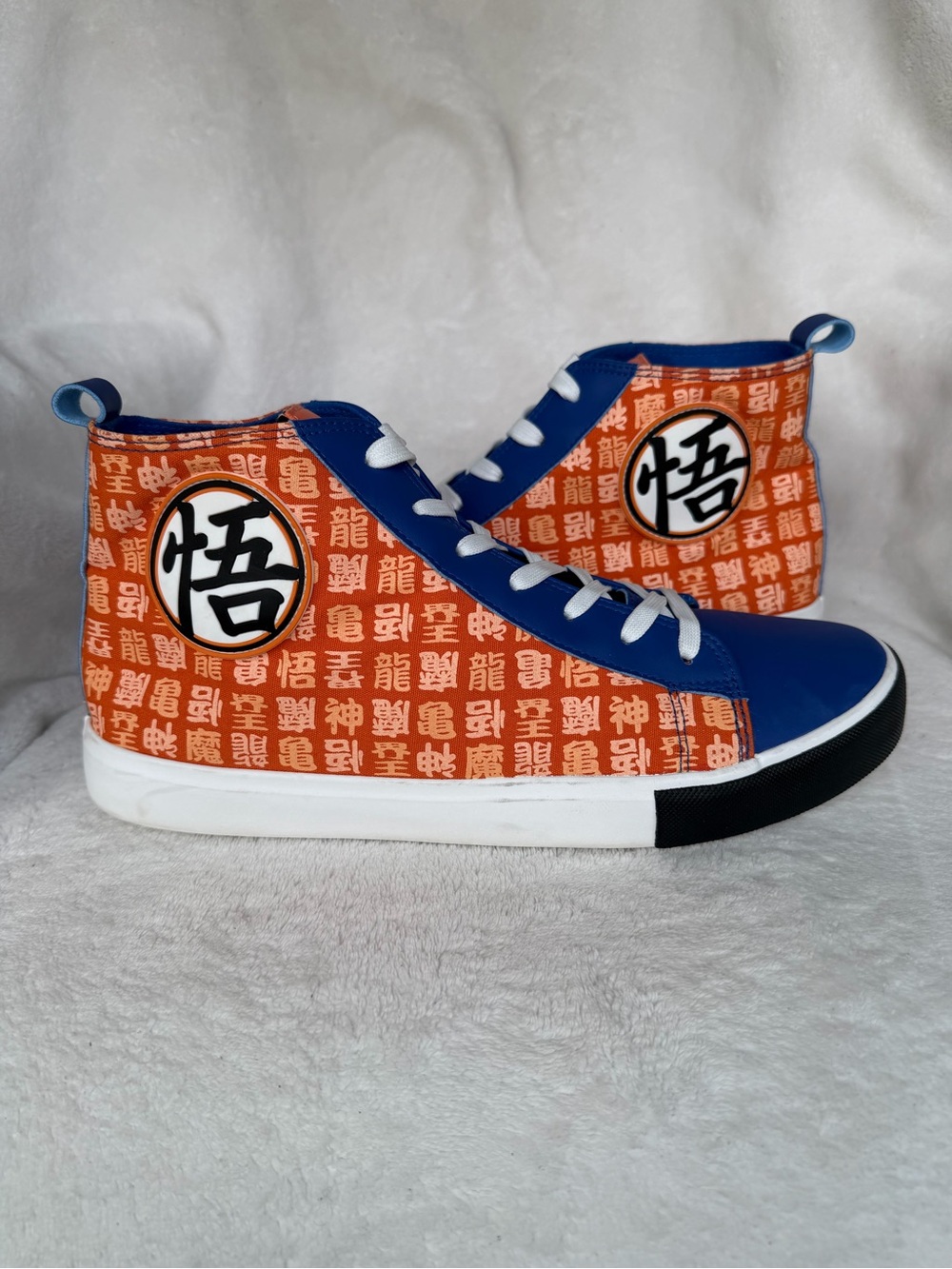 NEW DragonBall Z Dragon Ball Z Men’s Dragon Ball High Top Sneakers Size 12